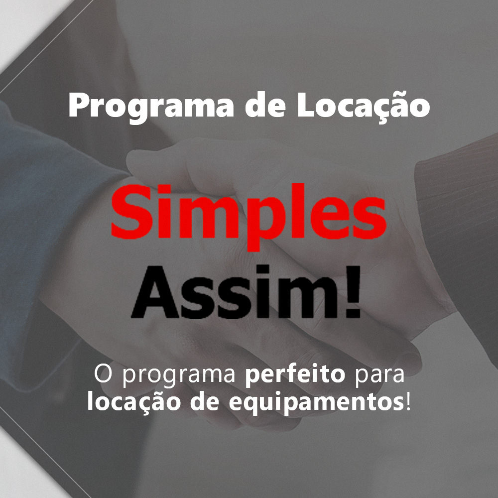Programa de locação - simples assim!